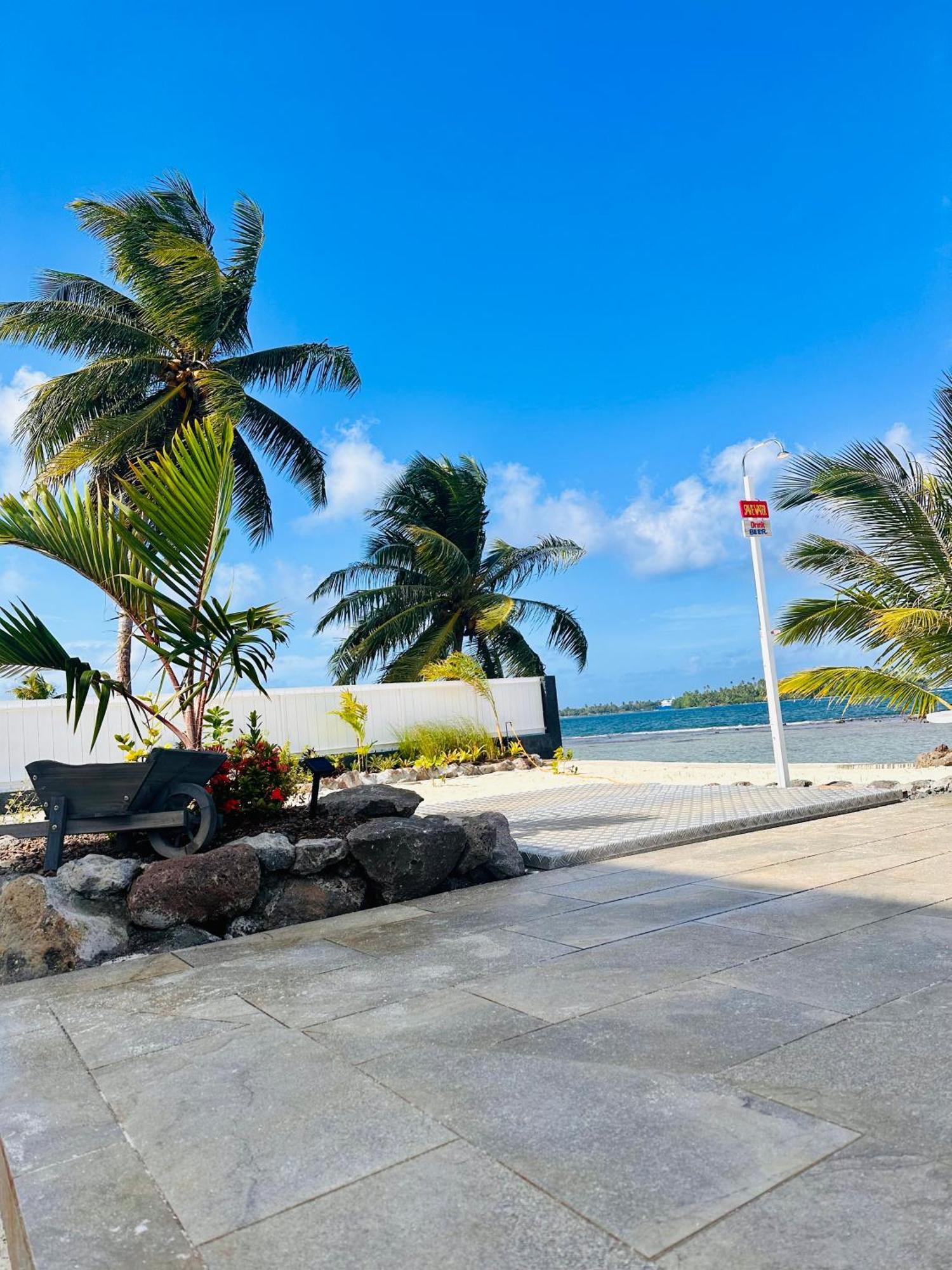 Pension Irivai, Appartement Rava 1 Chambre Bord De Mer Uturoa Bagian luar foto