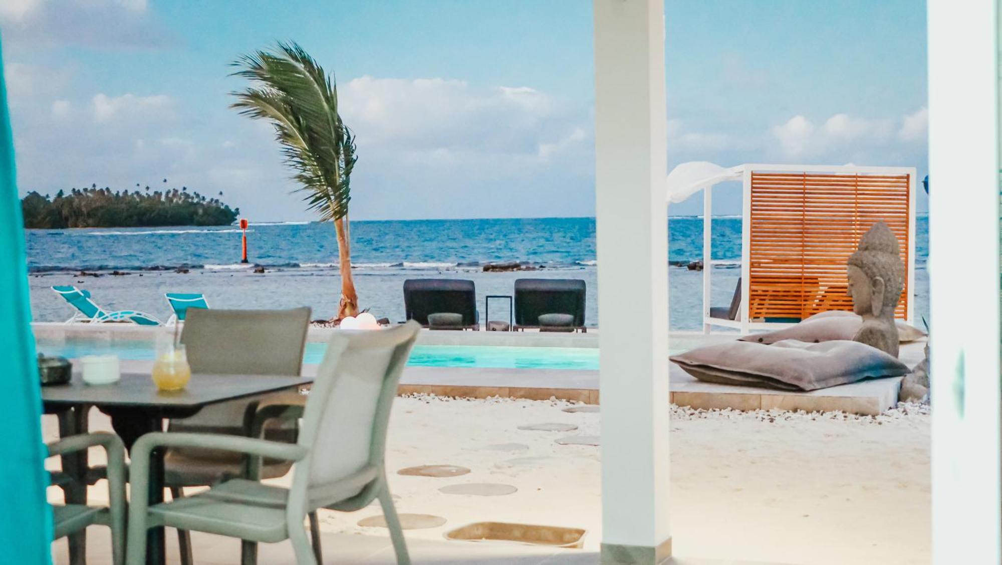 Pension Irivai, Appartement Rava 1 Chambre Bord De Mer Uturoa Bagian luar foto