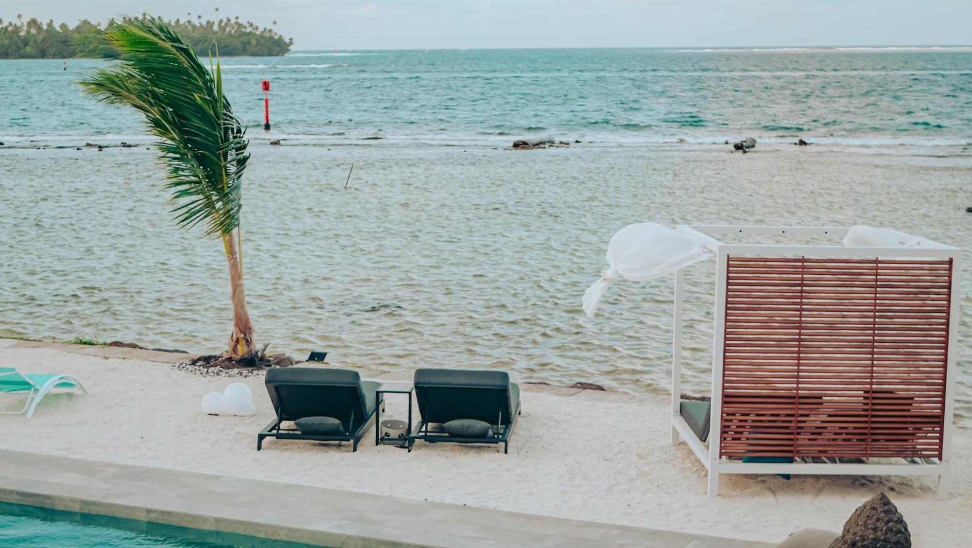 Pension Irivai, Appartement Rava 1 Chambre Bord De Mer Uturoa Bagian luar foto