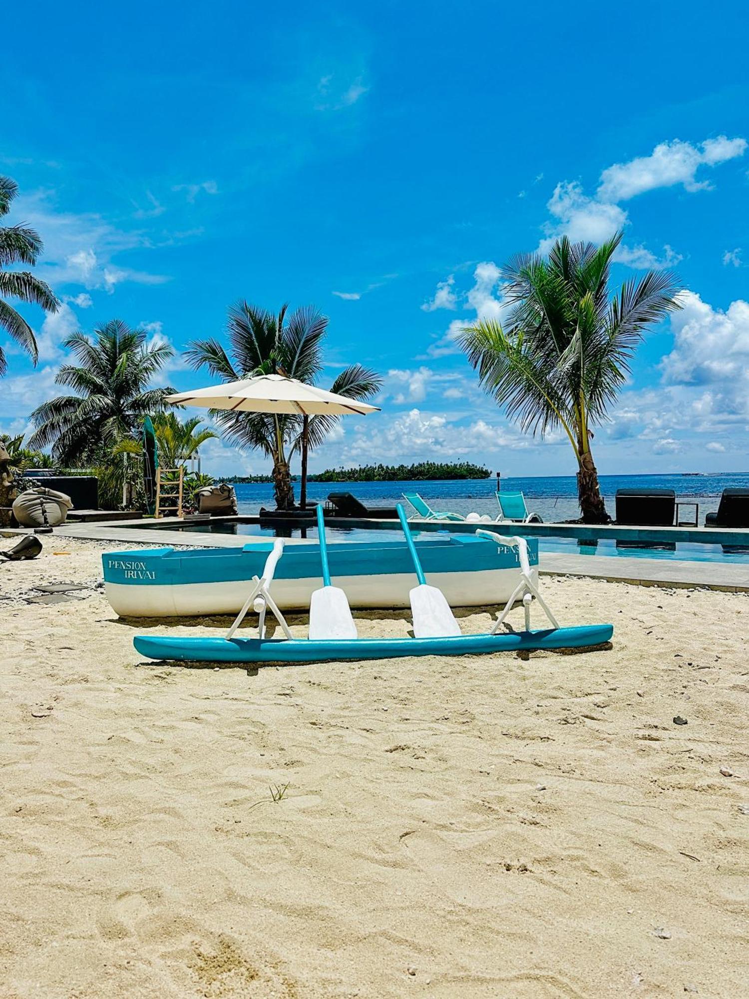 Pension Irivai, Appartement Rava 1 Chambre Bord De Mer Uturoa Bagian luar foto