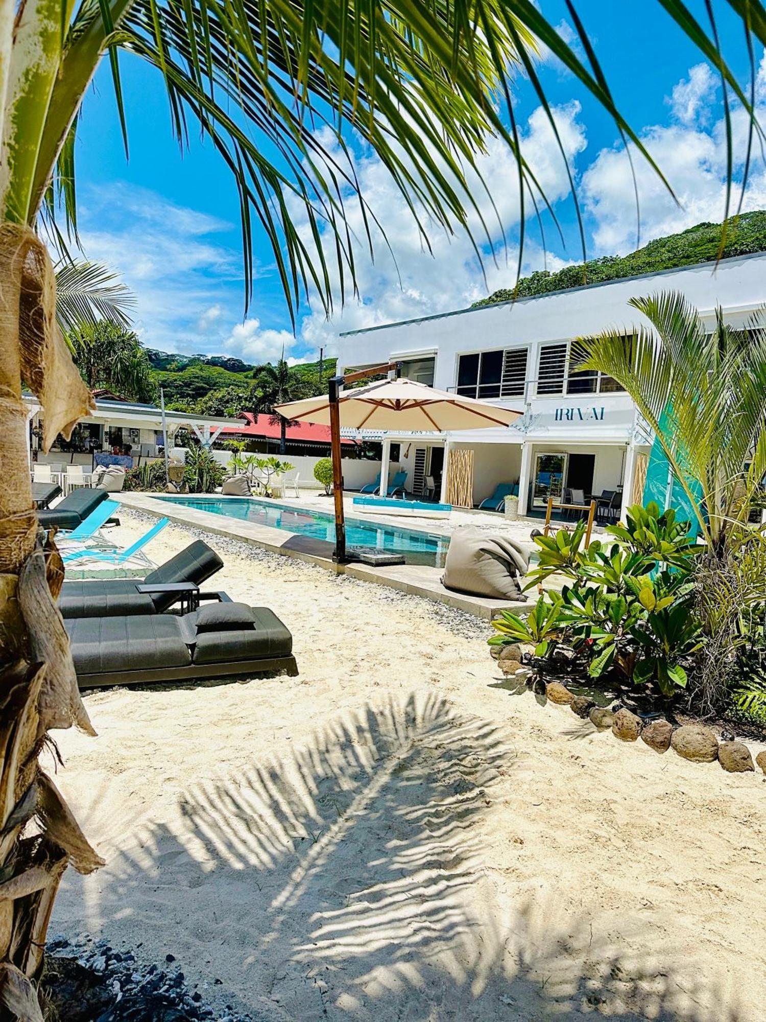 Pension Irivai, Appartement Rava 1 Chambre Bord De Mer Uturoa Bagian luar foto