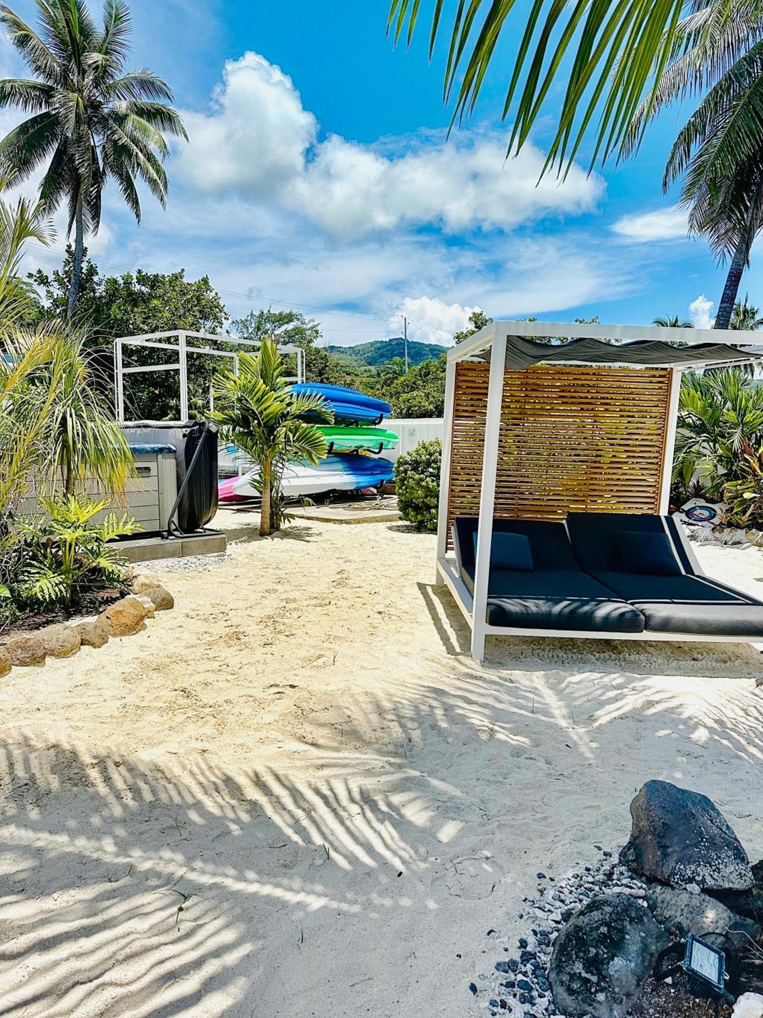 Pension Irivai, Appartement Rava 1 Chambre Bord De Mer Uturoa Bagian luar foto