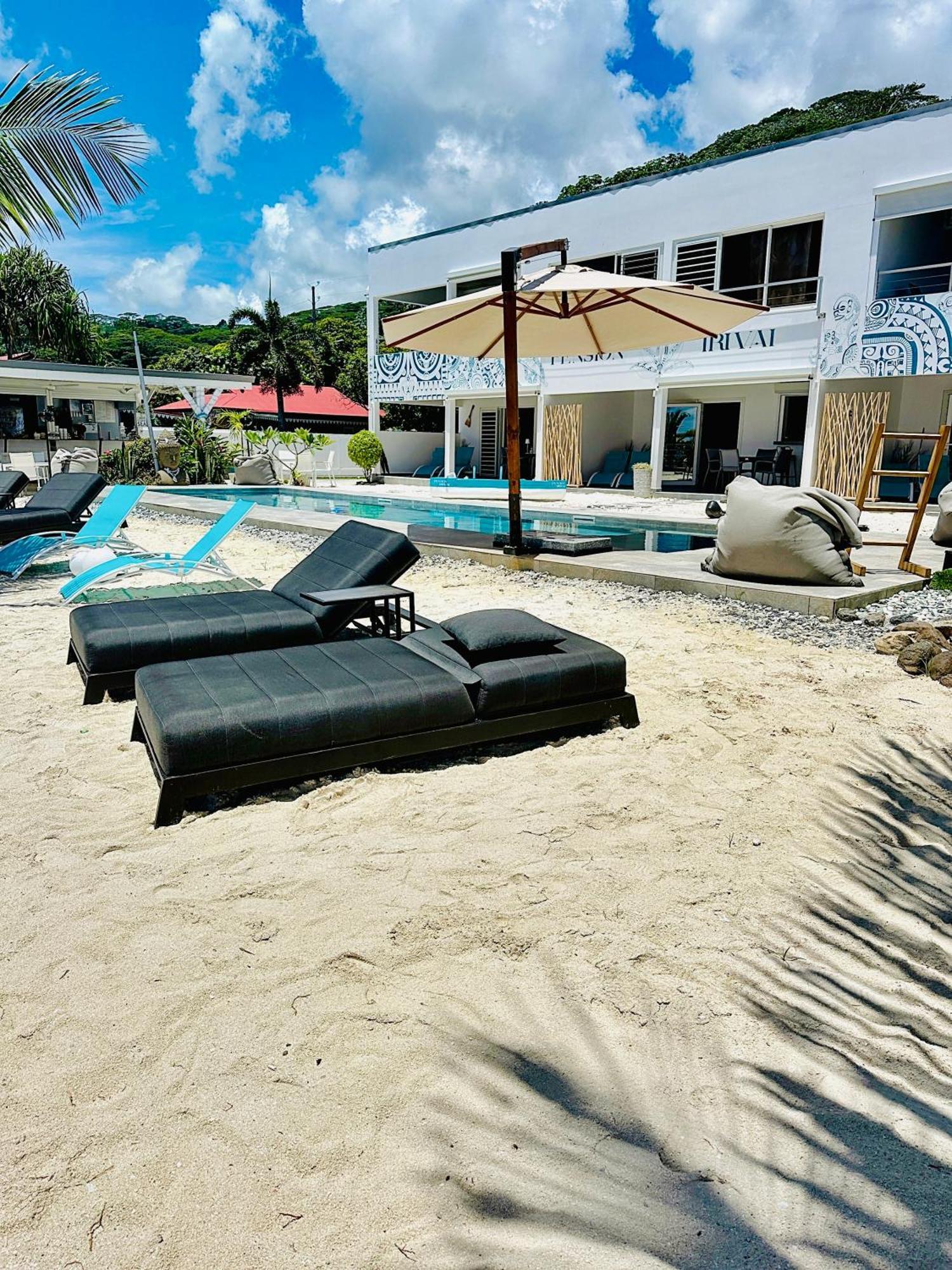 Pension Irivai, Appartement Rava 1 Chambre Bord De Mer Uturoa Bagian luar foto