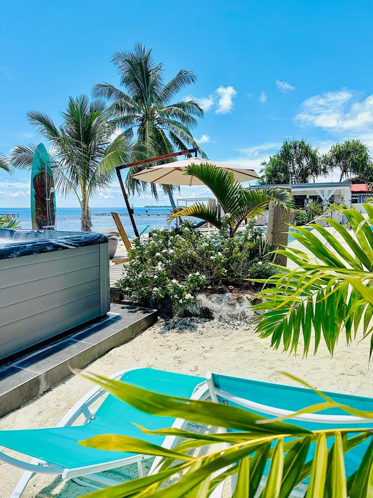 Pension Irivai, Appartement Rava 1 Chambre Bord De Mer Uturoa Bagian luar foto