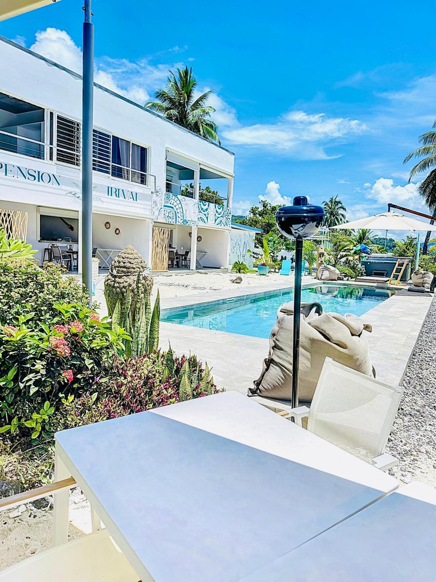 Pension Irivai, Appartement Rava 1 Chambre Bord De Mer Uturoa Bagian luar foto