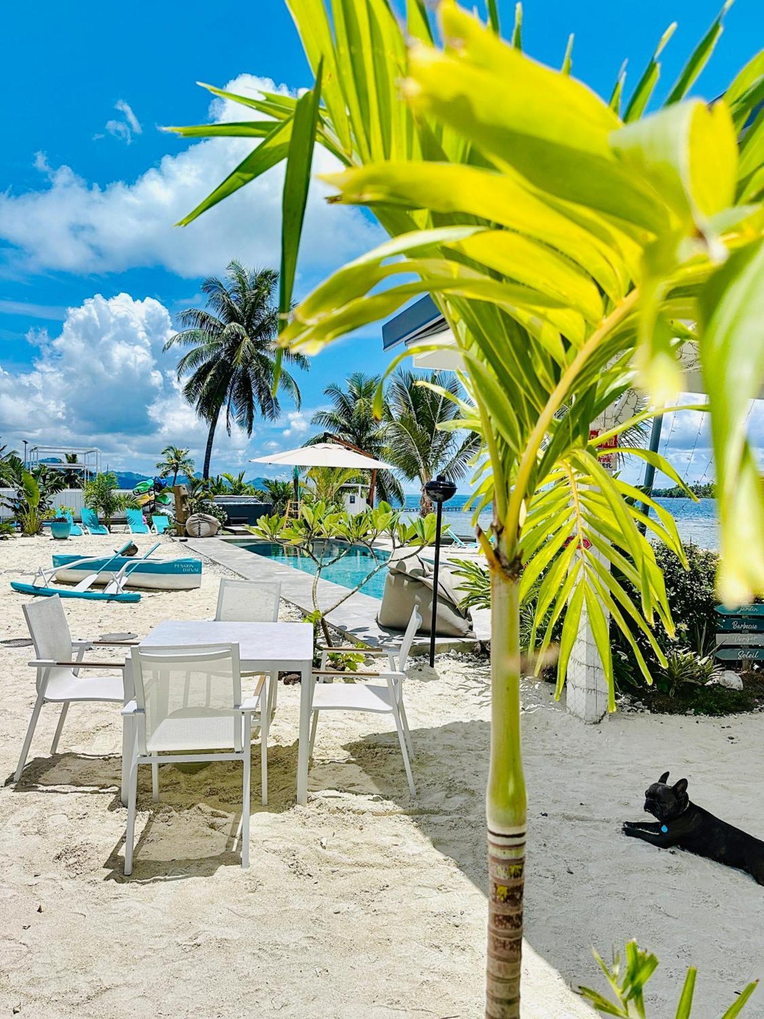 Pension Irivai, Appartement Rava 1 Chambre Bord De Mer Uturoa Bagian luar foto