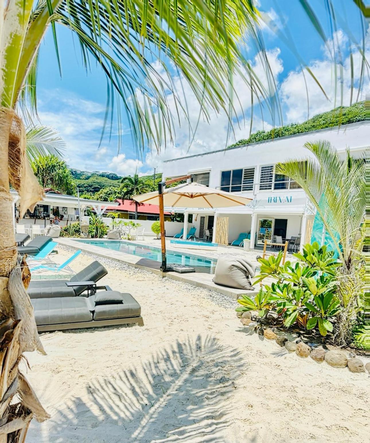 Pension Irivai, Appartement Rava 1 Chambre Bord De Mer Uturoa Bagian luar foto